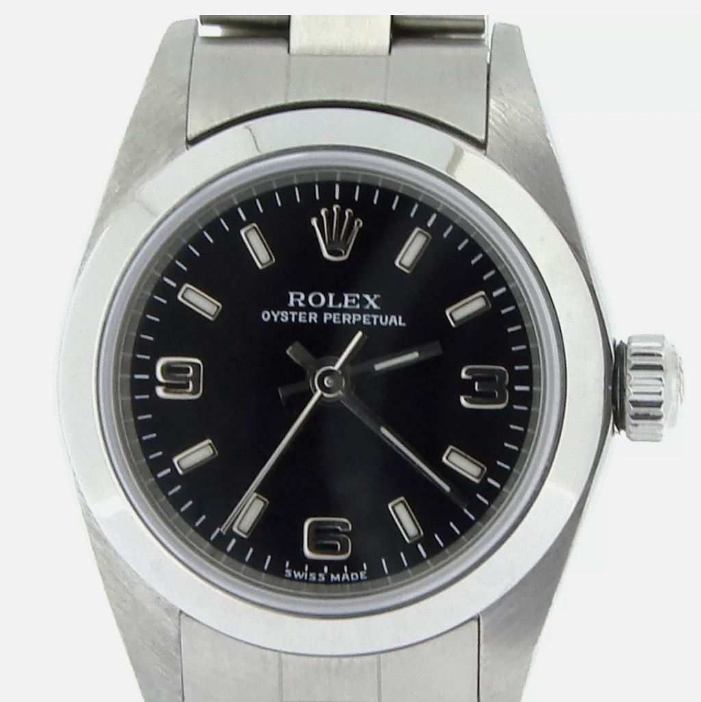 Authenticwomens Rolex Oyster Perpetual Sta